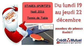 Stage de Noël Stage de Noël