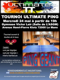 Tournoi Ultimate Ping ASGM