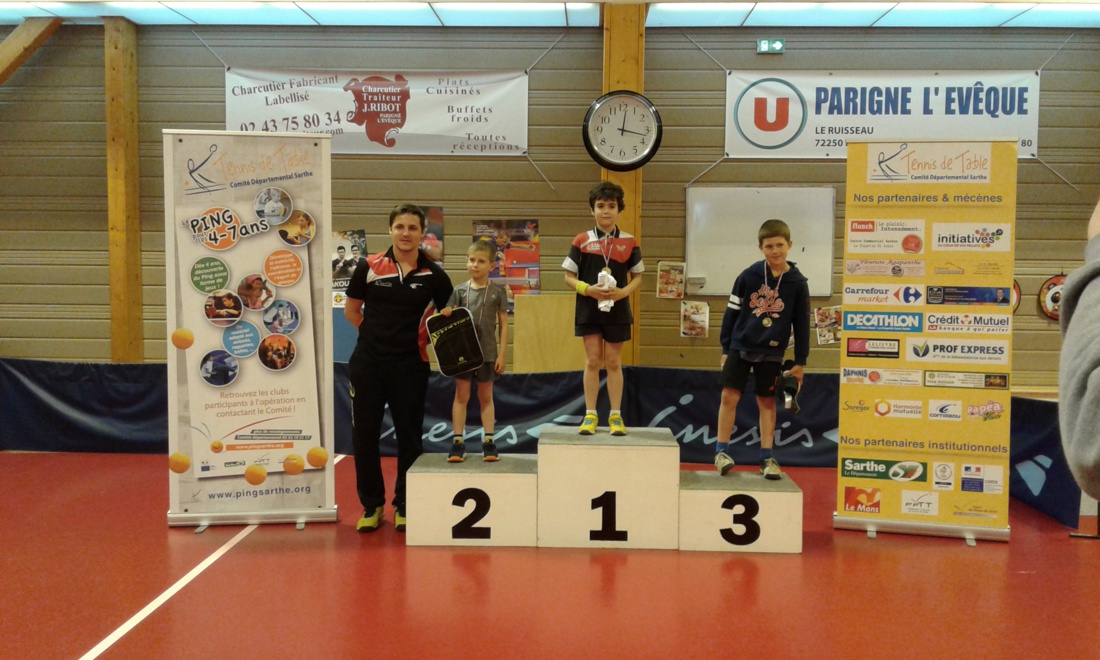Tableau 2009: 1er Lenfant Louis (Asl Le Mans), 2eme Fontaine Eva (Anille Braye), 3eme Tribonneau Raphael (Arnage) Tableau 2009: 1er Lenfant Louis (Asl Le Mans), 2eme Fontaine Eva (Anille Braye), 3eme Tribonneau Raphael (Arnage)