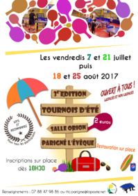 Tournoi de l' été Parigné L'évêque Tournoi de l' été Parigné L'évêque