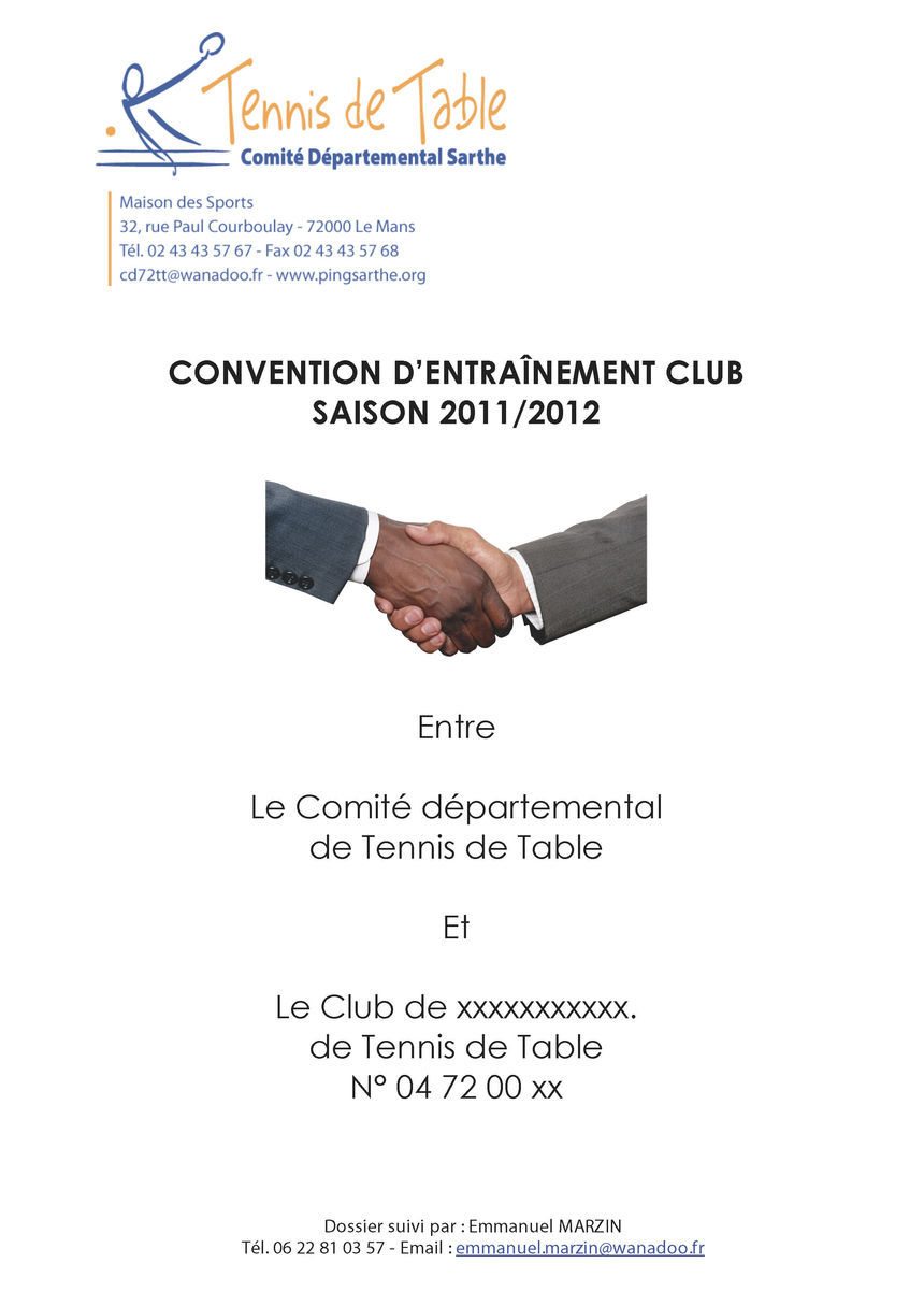 Un entraîneur itinérant mis à la disposition des clubs !