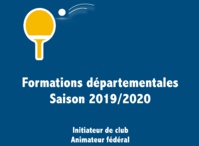Formations Techniques 2019-2020 Formations Techniques 2019-2020