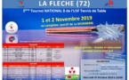 Résultats et rapport JA Tournoi National de La Flèche des 1er et 2 novembre