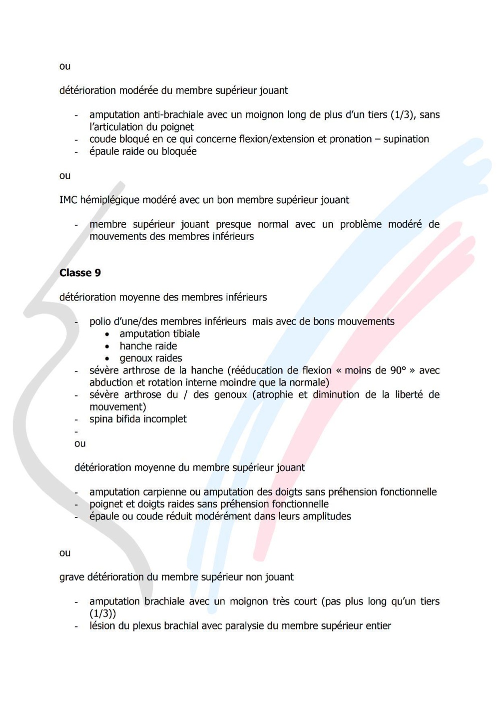 Classification Classification
