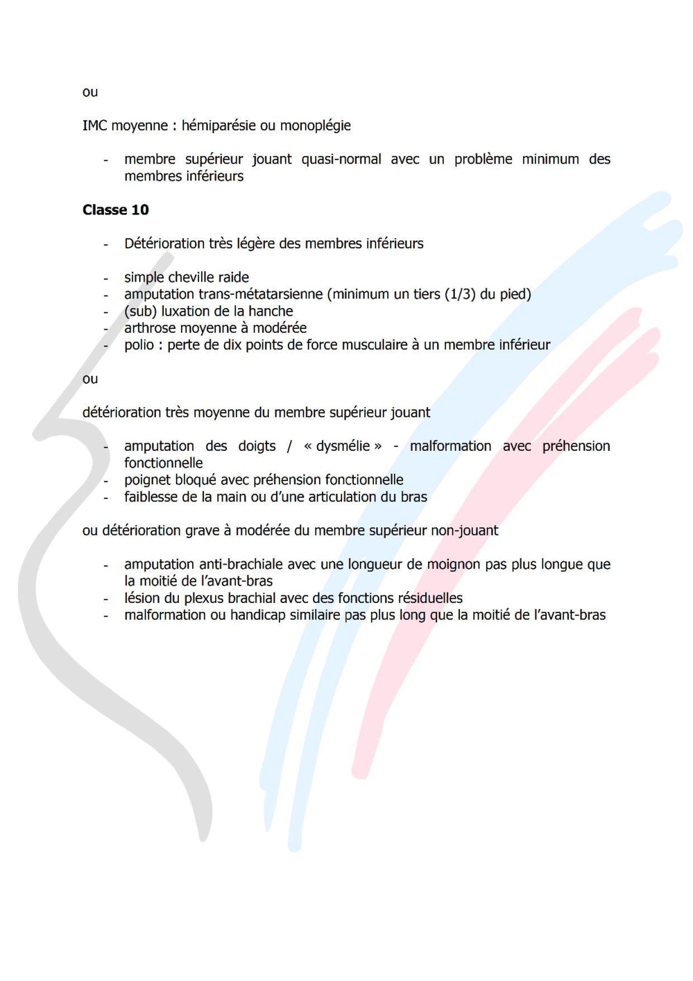 Classification Classification
