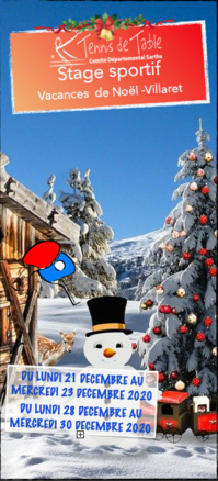 Stage pour tous de Noël Stage pour tous de Noël