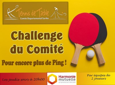 Challenge du comité Harmonie Mutuelle