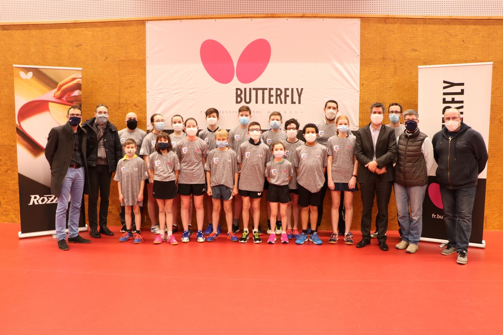 Remise de maillot aux joueurs de la structure Le Mans Sarthe Académie