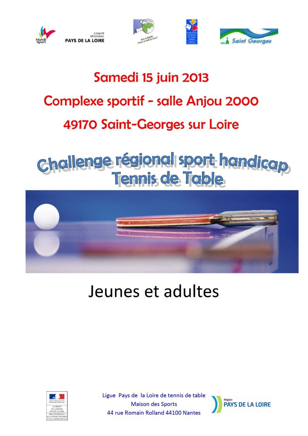 Challenge Régional Handisport