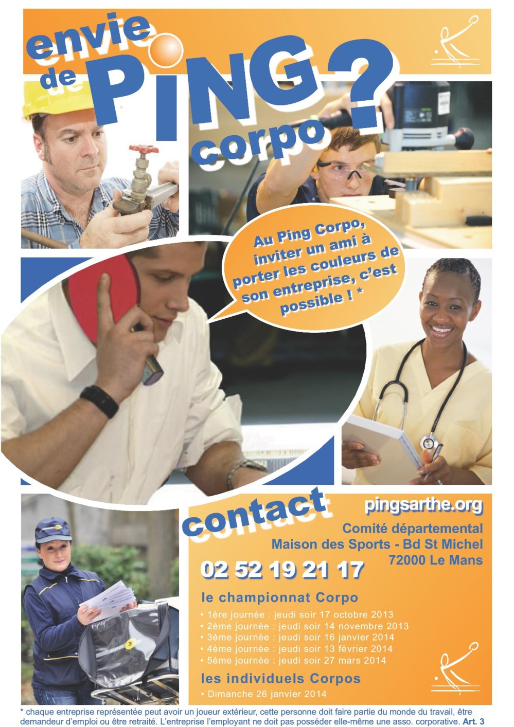 Envie de Ping Corpo ? Envie de Ping Corpo ?