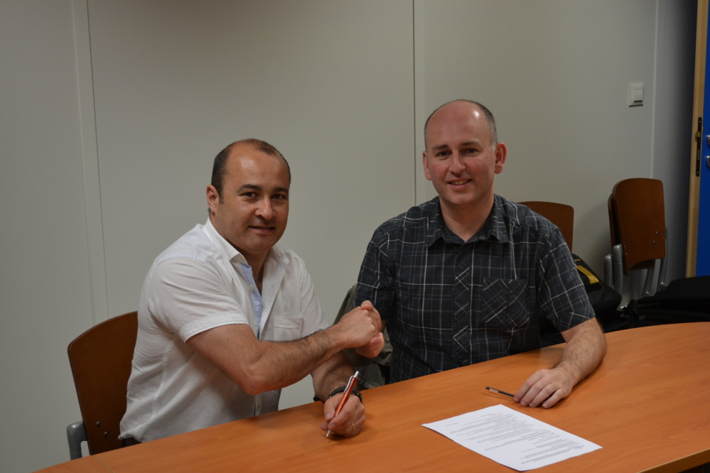 Emmanuel Marzin, président du Comité, et Bruno Bellet, président de la Ligue Emmanuel Marzin, président du Comité, et Bruno Bellet, président de la Ligue