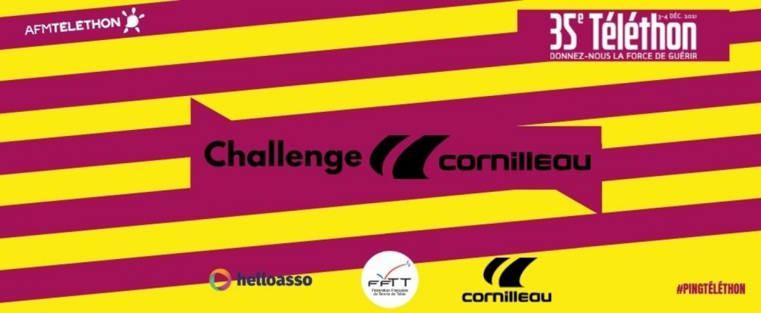 Téléthon : participez au Challenge Cornilleau