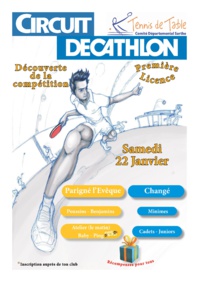 Circuit Decathlon : 2eme tour le 22 janvier