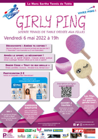 2ème édition du GIRLY PING  2ème édition du GIRLY PING