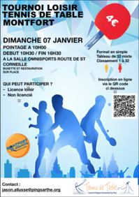 Tournoi loisir Montfort Le Gesnois