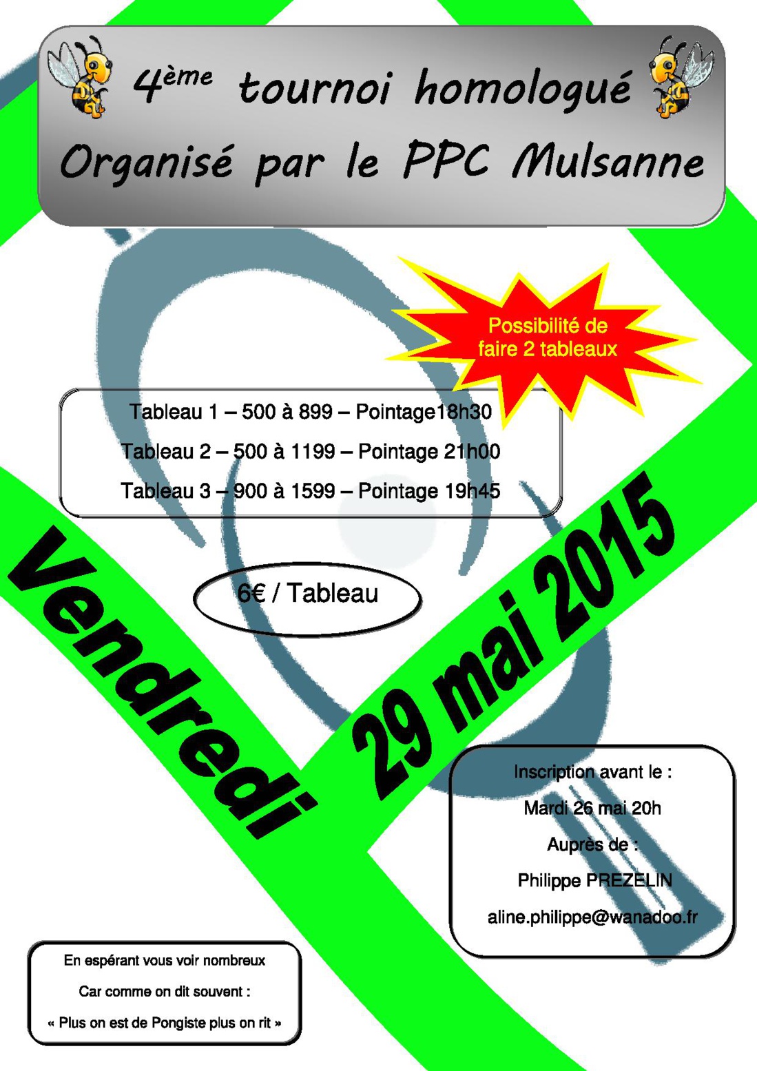 Tournoi Mulsanne 29/05 Tournoi Mulsanne 29/05