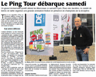 Le Ping Tour débarque au Mans !