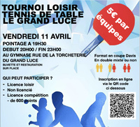 Tournoi loisir Le Grand Lucé Tournoi loisir Le Grand Lucé