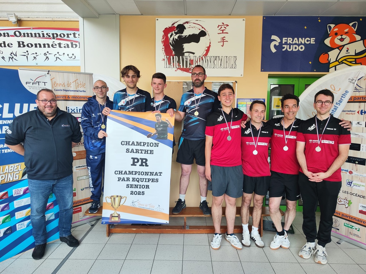 Titres par équipes : Résultats et podium Titres par équipes : Résultats et podium