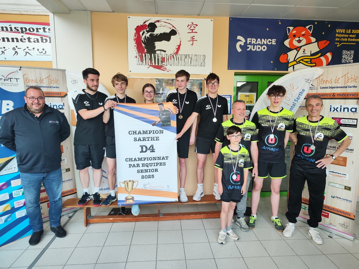 Titres par équipes : Résultats et podium Titres par équipes : Résultats et podium