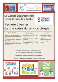 Recrutement Service Civique Recrutement Service Civique