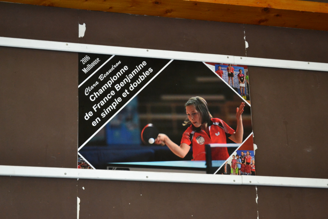 Clara Beaudron honorée Clara Beaudron honorée