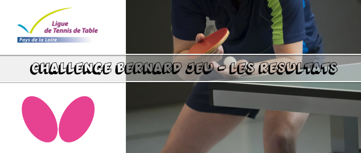 Résultats Challenge Bernard Jeu Résultats Challenge Bernard Jeu