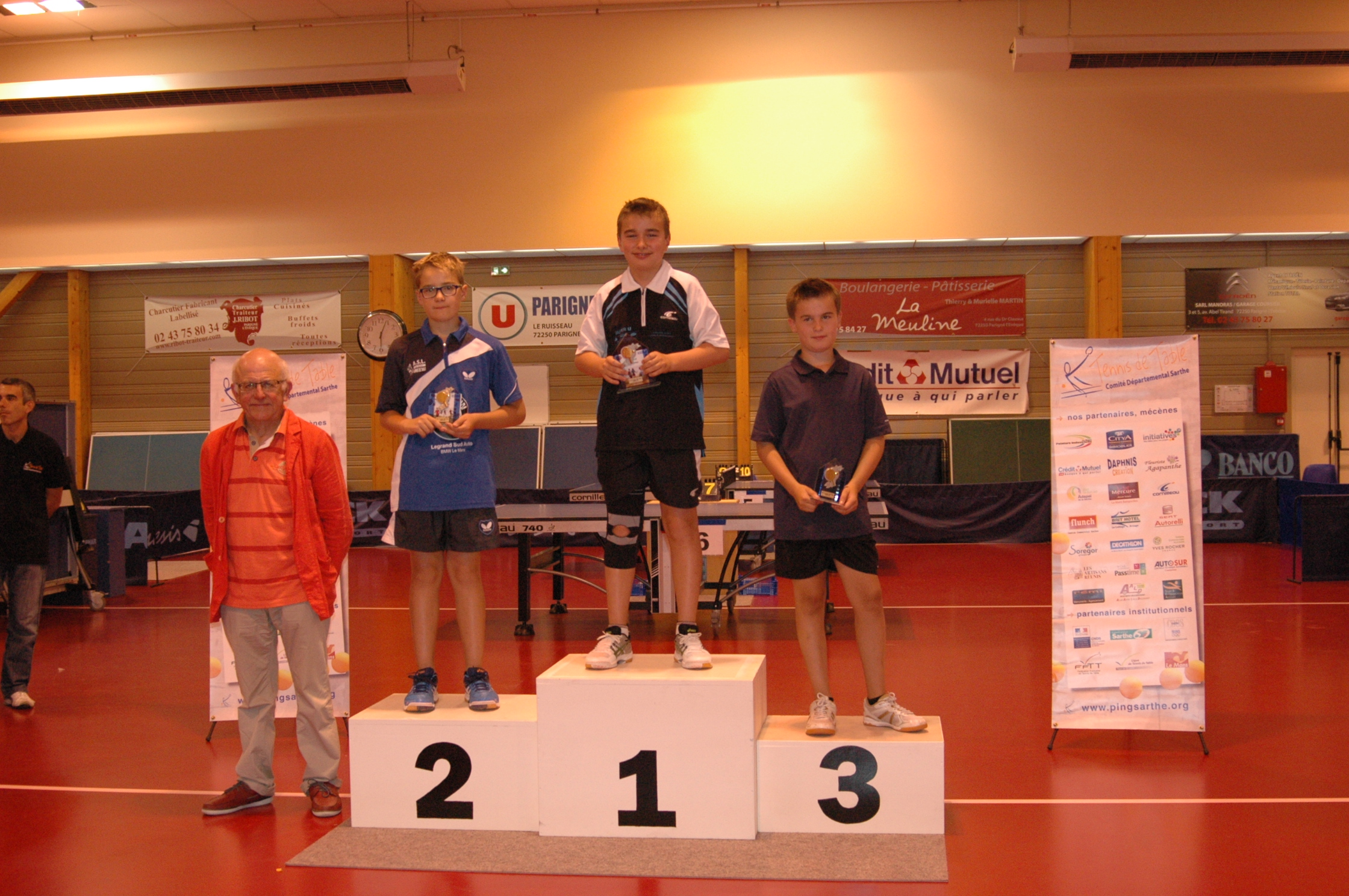 Photo Podiums Top Jeune