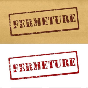 Fermeture du Secrétariat