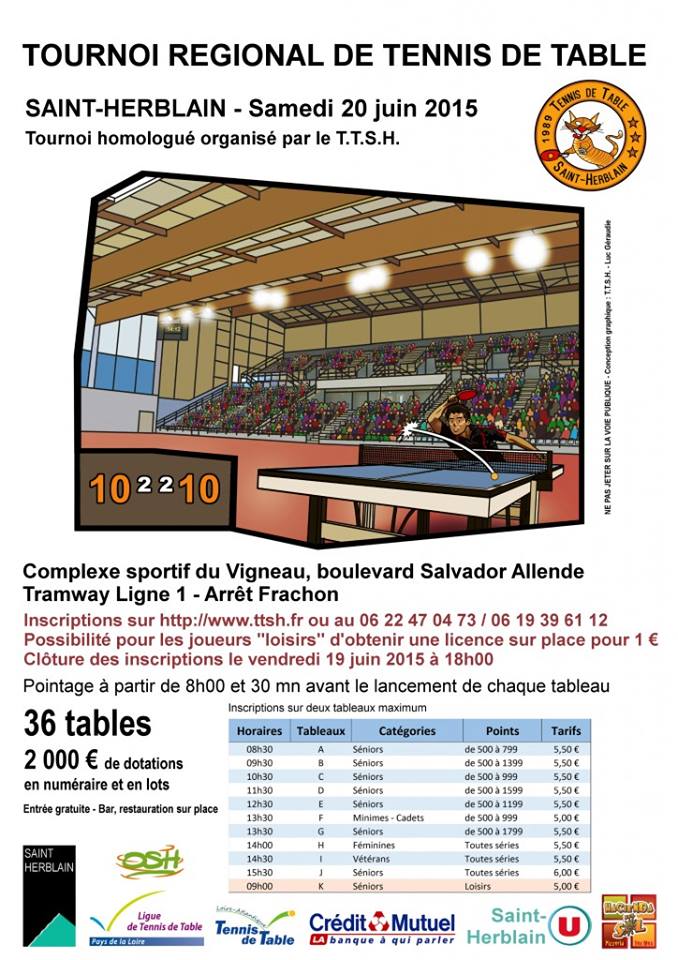 Tournoi Saint Herblain 20/06