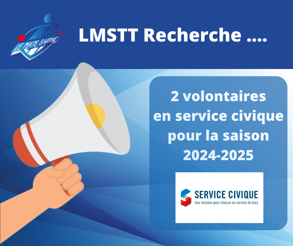 Le club de Le Mans Sarthe TT recrute 2 volontaires en Service Civique Le club de Le Mans Sarthe TT recrute 2 volontaires en Service Civique
