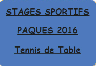 Stages d' Avril Stages d' Avril