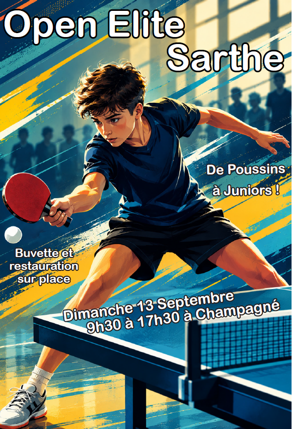 OPEN SARTHE ELITE CREDIT MUTUEL - Liste des qualifiés