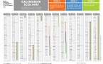 Calendrier 2025/2026