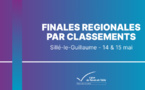 Finales régionales par classements : Horaires et liste des engagés.