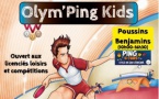 Olym'Ping kids : liste des participants