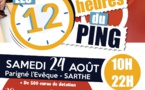 Le club de Parigné L'évèque organise la 3ème édition des 12 heures du ping Le club de Parigné L'évèque organise la 3ème édition des 12 heures du ping