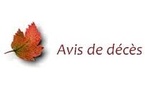 Avis de décès