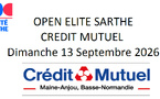 OPEN SARTHE ELITE CREDIT MUTUEL - Liste des qualifiés et remplaçants