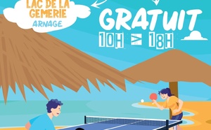 Ping Plage à la Gémerie organisé par le Club d'Arnage
