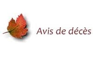 Avis de décès