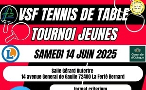 Tournoi jeunes le 14 juin 2025 organisé par le club de La Ferté VS