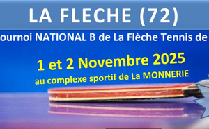 Tournoi National B - La Flèche 1er et 2 Novembre