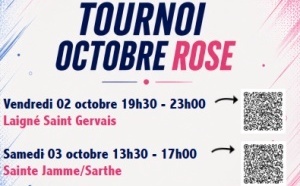 🏓 Tournois mixtes Octobre Rose 2026 – Inscrivez-vous !