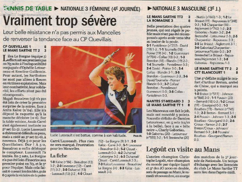 Le Maine Libre du lundi 6 novembre 2017 Le Maine Libre du lundi 6 novembre 2017