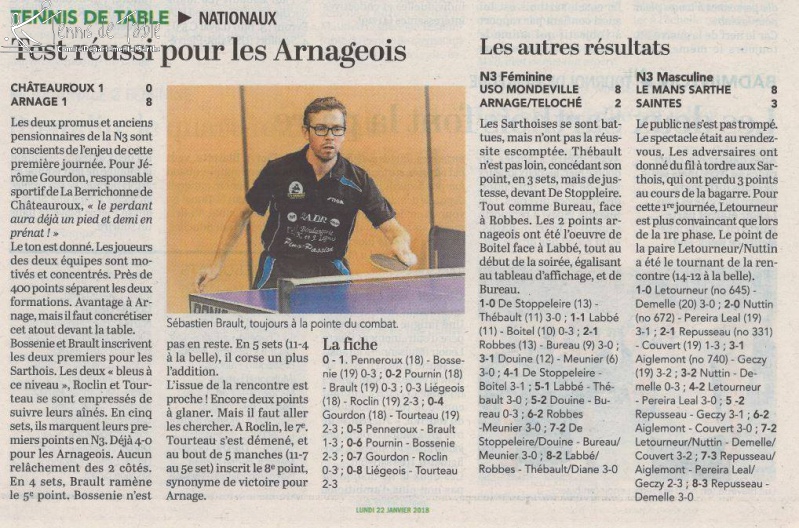 Maine Libre du lundi 22 janvier 2018 Maine Libre du lundi 22 janvier 2018