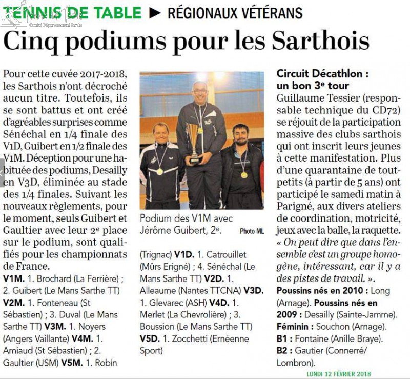 Maine Libre du 12 février 2018 Maine Libre du 12 février 2018