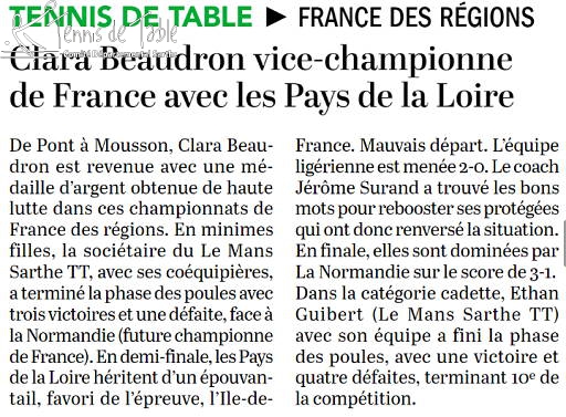 Ouest France du mardi 15 mai 2018