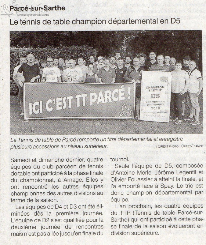 Ouest France du vendredi 1er juin 2018 Ouest France du vendredi 1er juin 2018